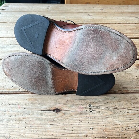 Allen Edmonds Bradley Dress Split Toe Derby Shoe Size 8 - Picture 9 of 13